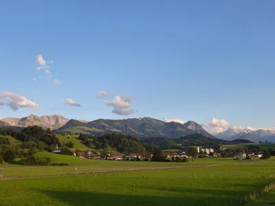 Panoramablick von Ihrem Balkon