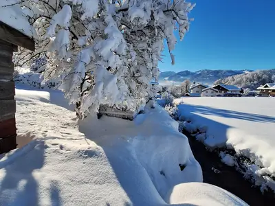 Schnee wohin das Auge reicht