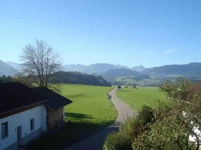 Ausblick vom Balkon