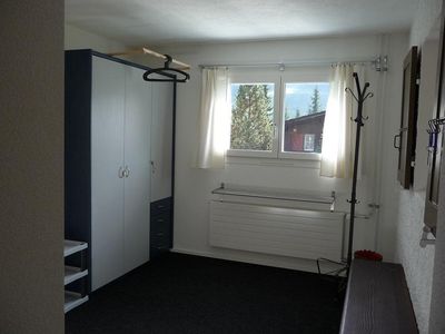 Eingang mit grosser Garderobe