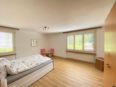 Schalfzimmer mit Doppelbett