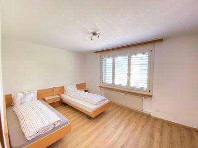 Schlafzimmer mit Einzelbetten