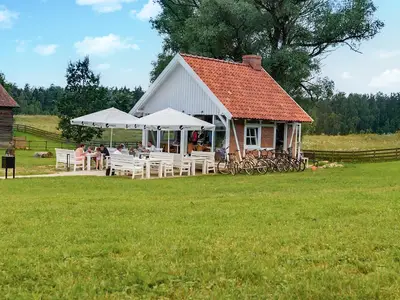 outside