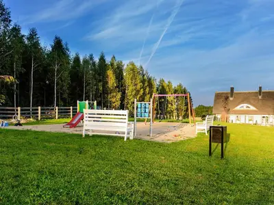 outside