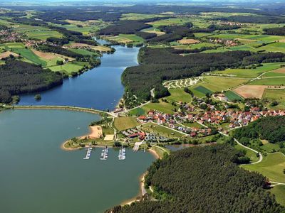 Luftbild Igelsbachsee - Brombachsee - Stockheim