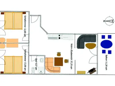 Grundriss Igelsbachsee