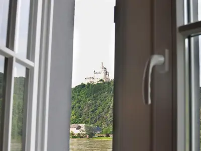 Blick auf die Marksburg