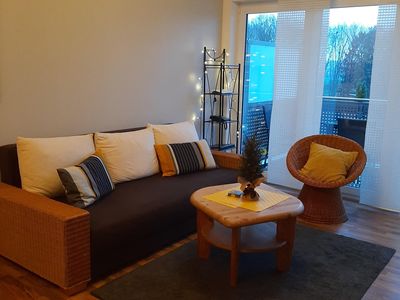 Gemütliches Sofa im Wohnbereich