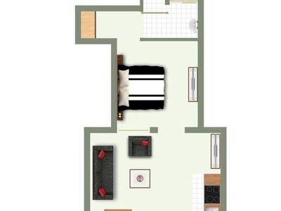 Ferienwohnung für 2 Personen (30 m²) in Spiekeroog 10/10