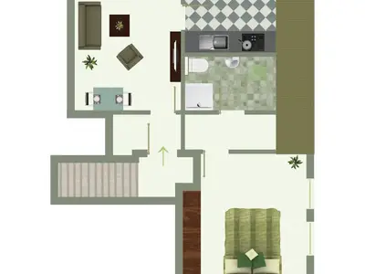 Ferienwohnung für 3 Personen (39 m²) in Spiekeroog 10/10