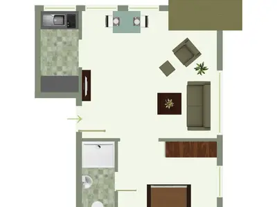 Ferienwohnung für 2 Personen (36 m²) in Spiekeroog 10/10