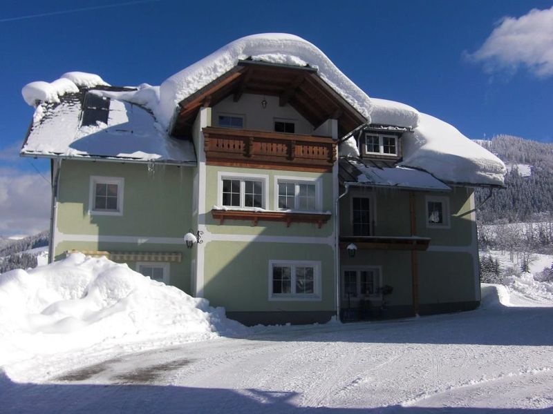 Haus im Winter