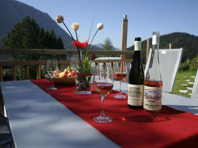 Hauseigene Vinothek beim Landhaus Seebacher
