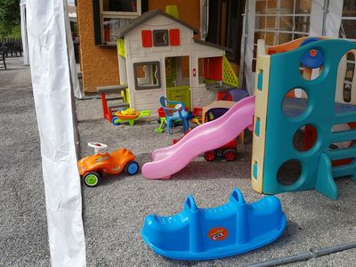 Spielplatz im Gastgarten