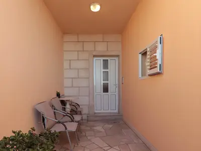 outside