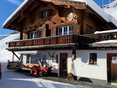 Ferienhaus am Rain Aussenansicht Winter