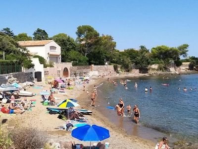 Direkte Umgebung des Objekts. Endlich am Meer