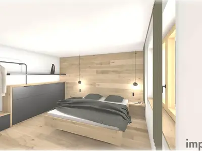 Schlafzimmer Wohnung Kristall