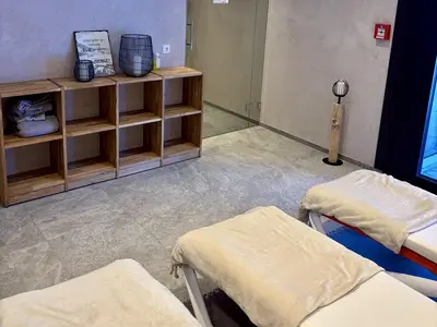 Finnische Saune, Ruheraum