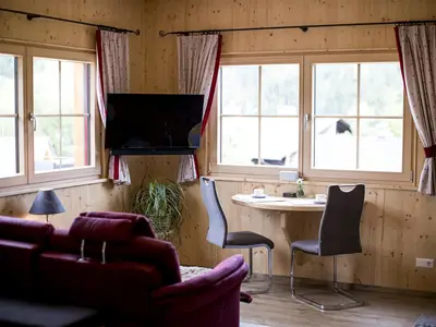 Wohnzimmer mit Panoramblick