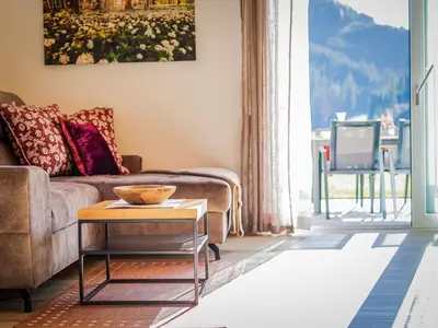 Rote Ferienwohnung - Terrasse