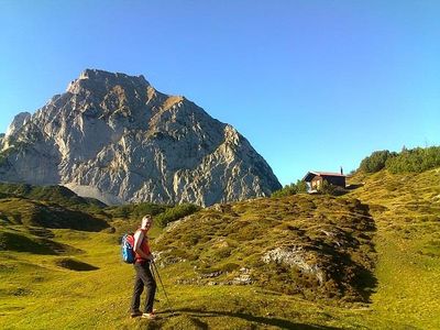 Wandern in den Bergen 