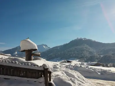 Ausblick auf Buchensteinwand Winter