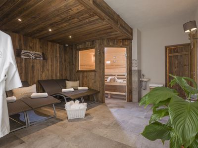 Saunabereich mit Biosauna und Ruhezone