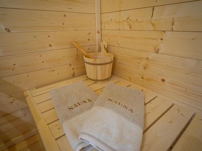 Wellness. unsere Sauna