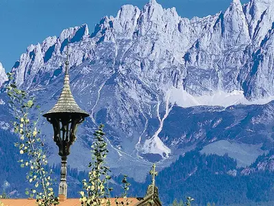 Martinshof St. Johann - Aussicht Wilder Kaiser
