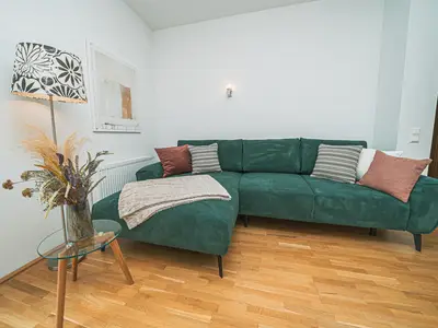 Wohlfühlapartment B Couch