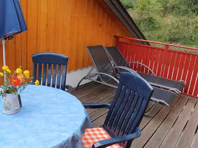 Terrasse im Grünen
