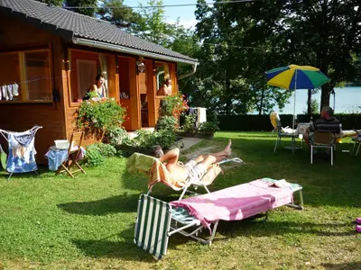 Holzbungalow Ansicht