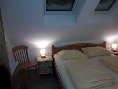 Schlafbereich. Doppelzimmer 2e Stock