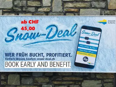 Skipass bis zu 30% günstiger. Geniessen Sie bis zu 88 traumhafte Skipisten. Engadin St. Moritz.