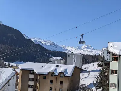 Aussicht Richtung Signalbahn - Maloja