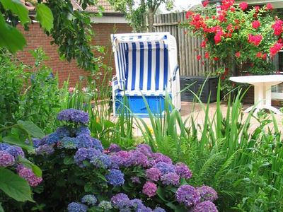 Ihre kleine Oase, die Terrasse mit Strandko