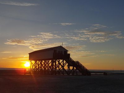 Sonnenuntergang Ordinger Strand