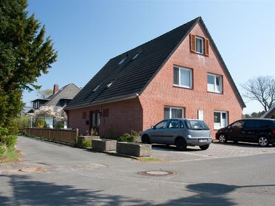 Parkplatz direkt am Haus in Ording