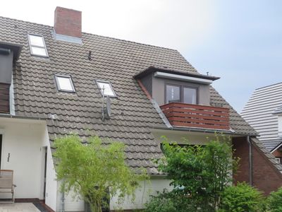 Ferienwohnung schmuck un fien Balkon