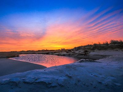 Morgens am Strand