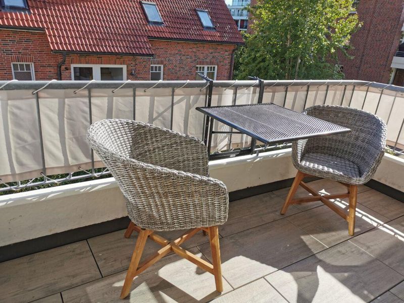 Nordseeperle Balkon