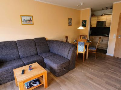 St Peter-Ording Ferienhaus Nordsee Whg. 11-Sofa