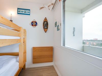 Schlafzimmer mit Etagenbetten