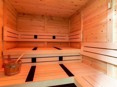 Blick in die Sauna