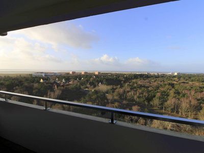 Aussicht vom Balkon aus