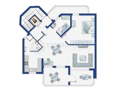 Ferienwohnung für 3 Personen (82 m²) in St. Peter-Ording 7/10