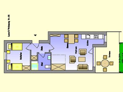 Ferienwohnung für 3 Personen (50 m²) in St. Peter-Ording 9/10