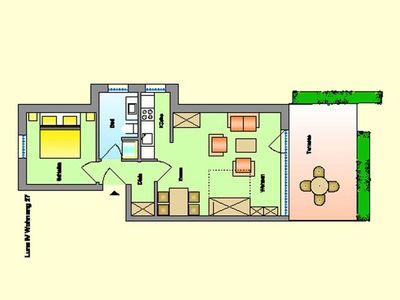 Ferienwohnung für 3 Personen (55 m²) in St. Peter-Ording 5/10