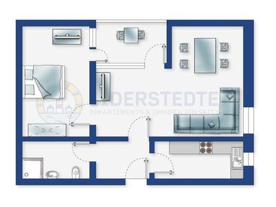 Ferienwohnung für 4 Personen (65 m²) in St. Peter-Ording 4/10